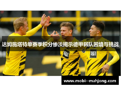 达姆施塔特单赛季积分惨淡揭示德甲弱队困境与挑战